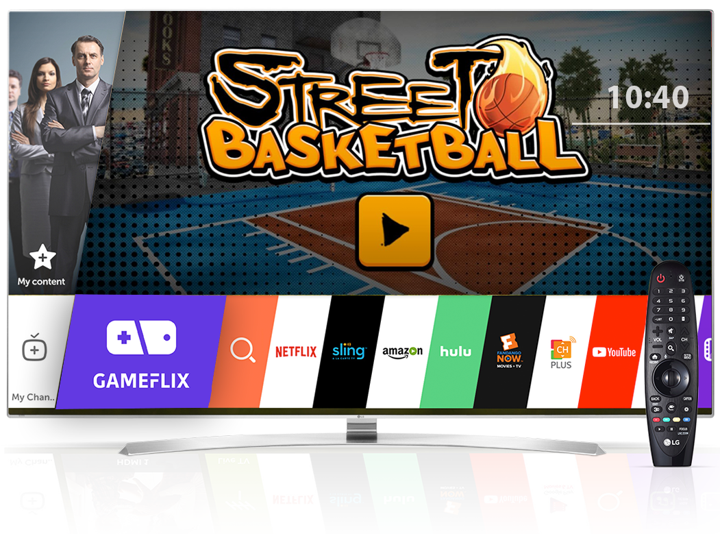 Gameflix Smart TV App